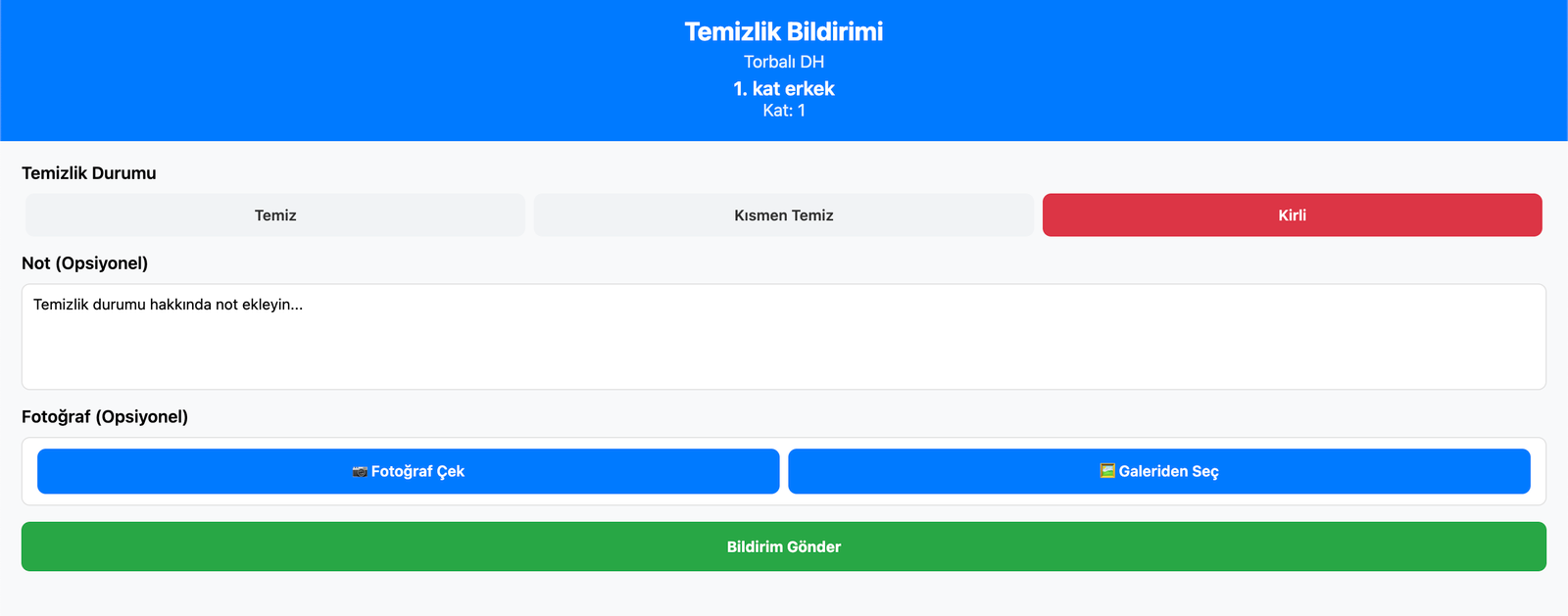 QR Kod Tarayıcı - Mobil cihazda QR kod okuma arayüzü